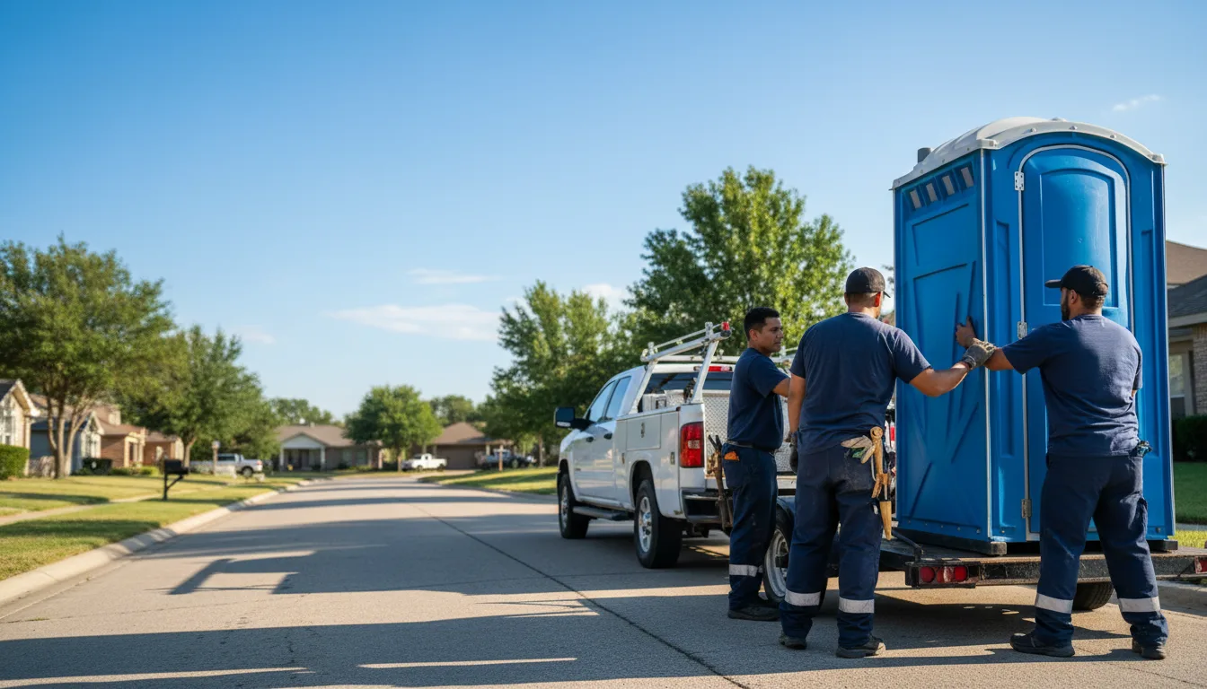 Portable Toilet Rental in Mooreland, OK near me